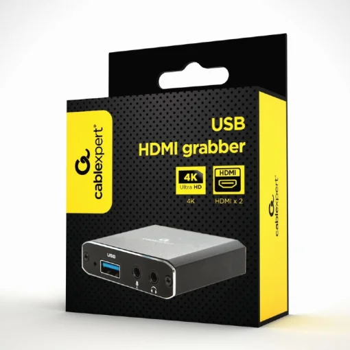 Адаптер Cablexpert (UHG-4K2-01) HDMI - HDMI - USB